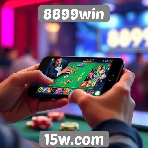 Plataforma 8899win é acessível em dispositivos móveis